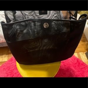 GUCCI MESH BAMBOO TOTE